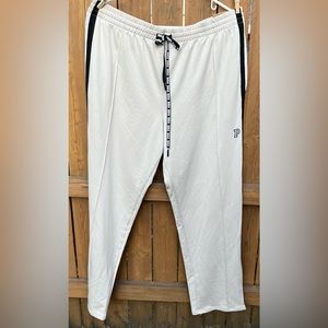 NWT PINK Beige Track Pants size XLG